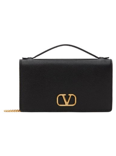 Дамска чанта Valentino Garavani VLogo Signature Wallet Bag Черно | 4W2P0W42SNP