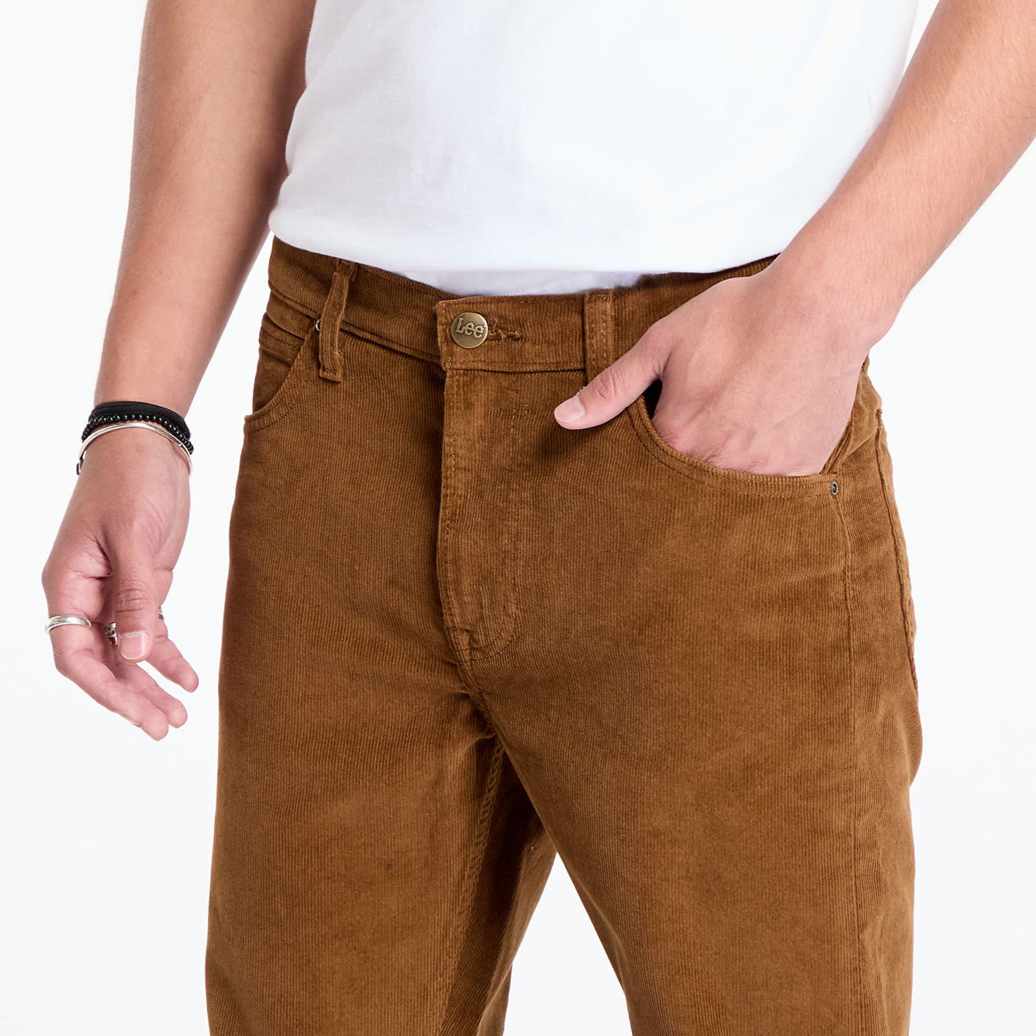 Панталони Lee Daren Zip Fly Buffalo Кафяво | 112355814, 1