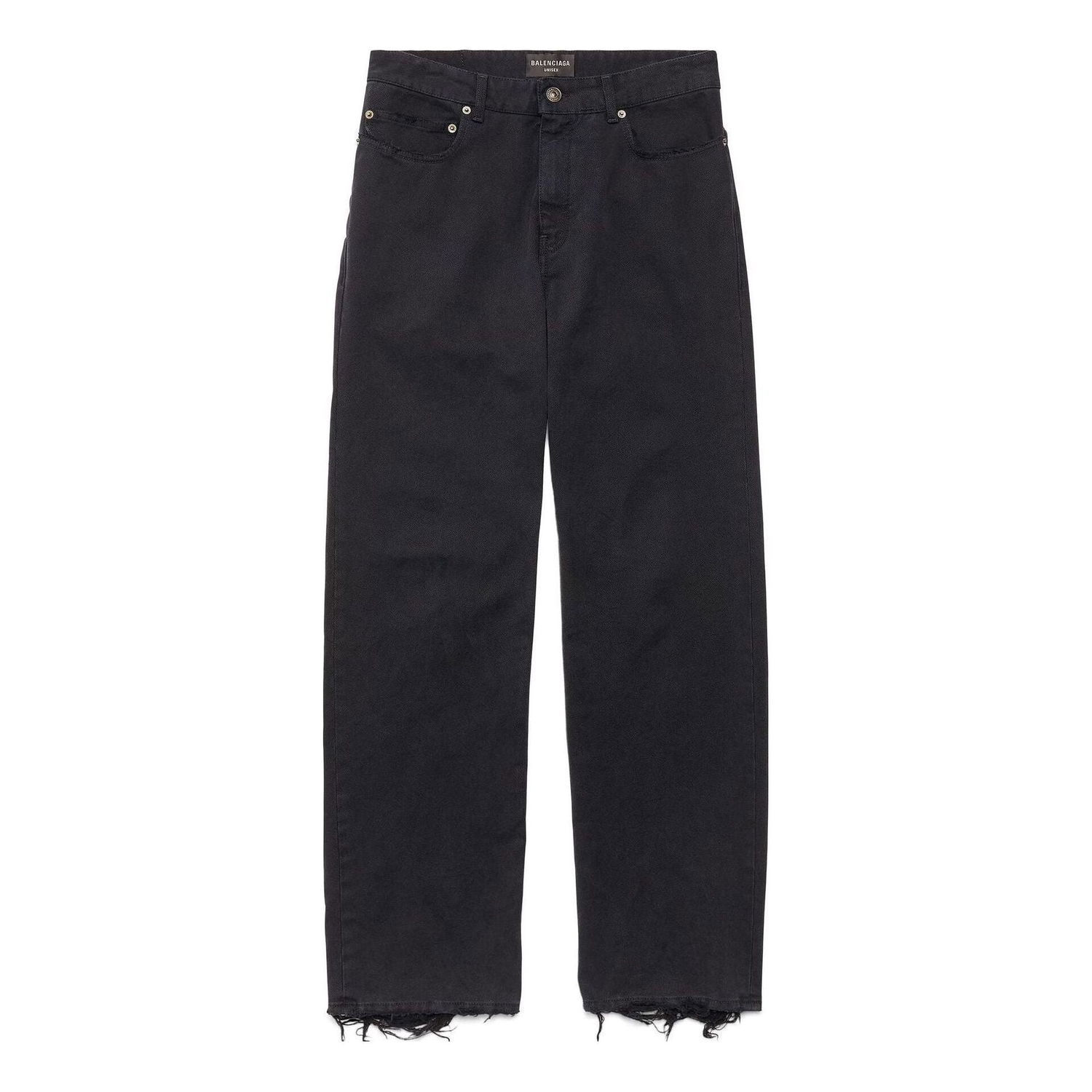 Дънки Balenciaga Medium Fit Black Pants Черно | 751110TNW111700, 0