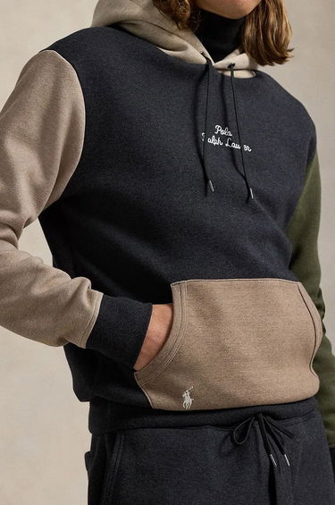 Суитчър Polo by Ralph Lauren Colorblock Hoodie Сиво | 710957592, 3