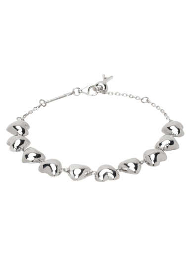 Гривна AMI Hearts Bracelet Сиво | UJW983.362