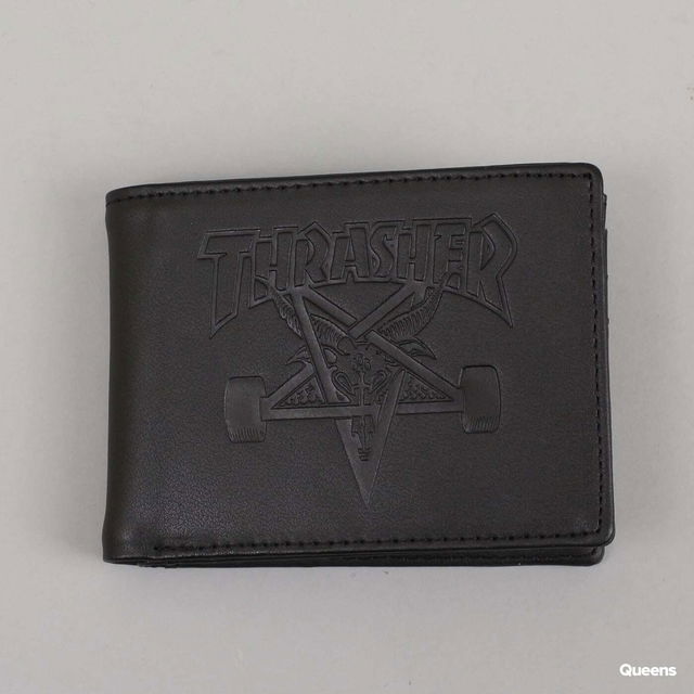 Skategoat Leather Wallet Black Universal