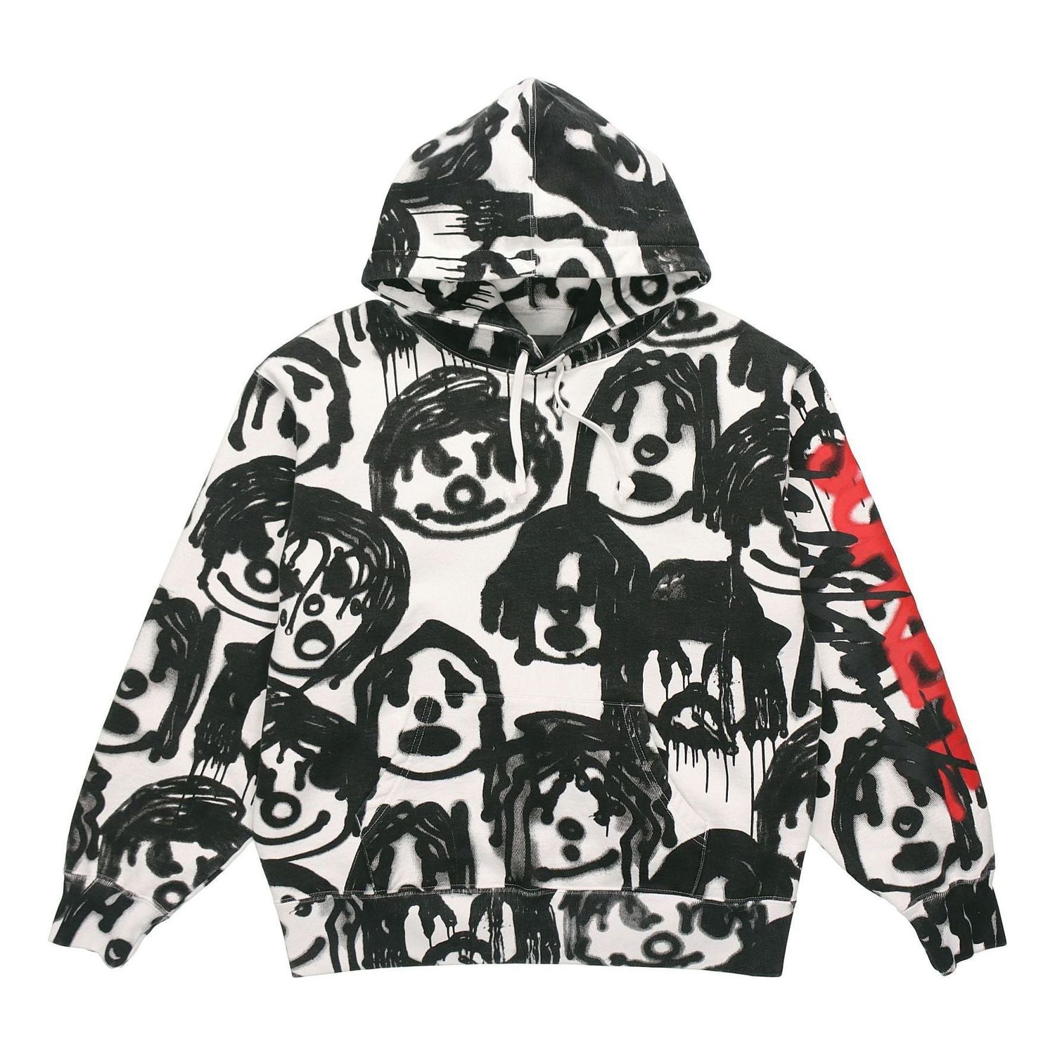 Суитчър Supreme Supreme x Yohji Yamamoto Men's Graphic Print Pullover Hoodie Бяло | SUP-FW20-102, 0
