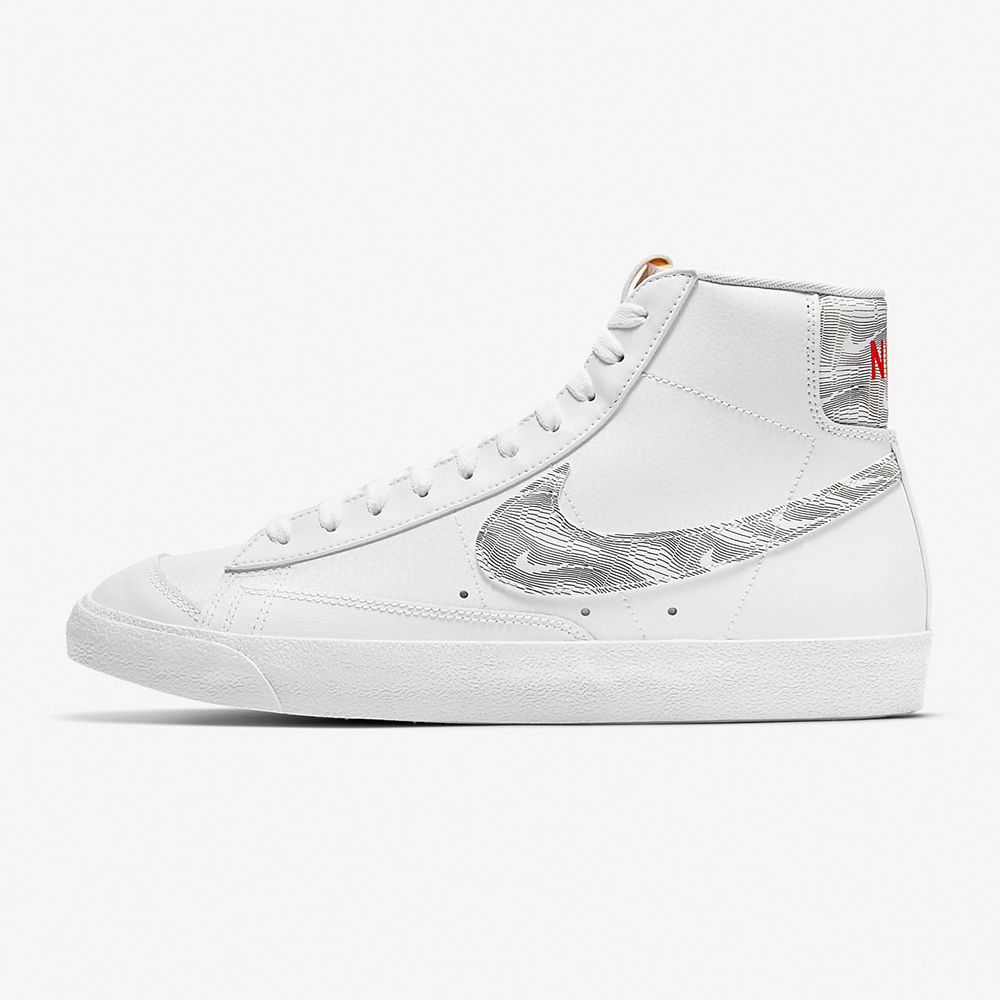 Кецове и обувки Nike Blazer Mid '77 Бяло | dh3985-100, 0