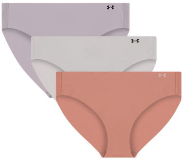гащички Under Armour Pure Stretch No Show Bikini Underwear - 3 Pack Многоцветен | 1383897-696, 0