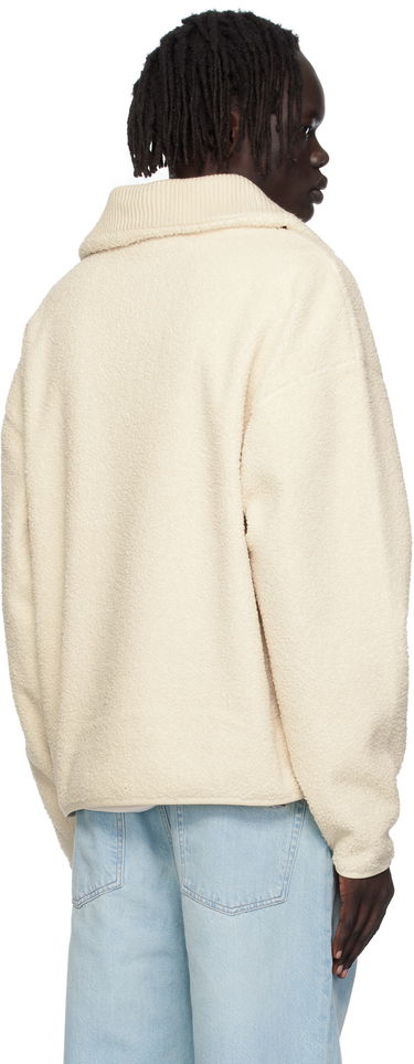 Суитчър Lacoste Lacoste High Zipped Neck Sweatshirt Бежово | SH5500_XFJ, 2