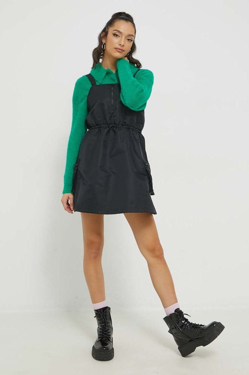 Пола adidas Originals Black Mini Dress Черно | HL9066, 0