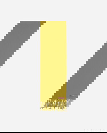 Шал Acne Studios Fringe Wool Scarf Жълто | CA0218- CYI, 1