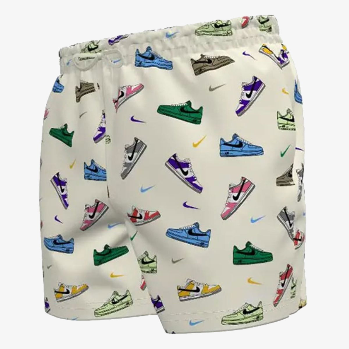 Къси панталони Nike Swim 5" Volley Shorts Бяло | NESSF553-107, 0