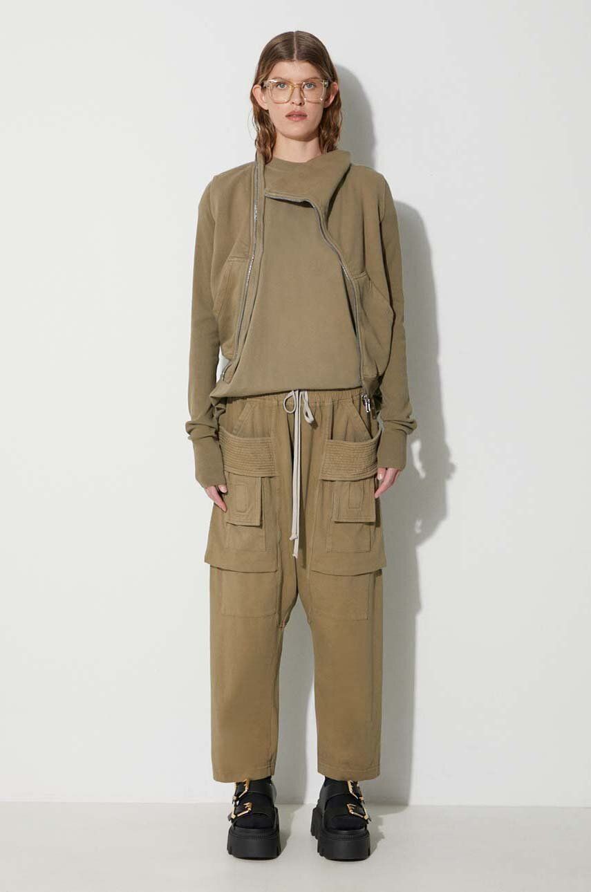 Суитчър Rick Owens Sweatshirt Зелено | DS02C5239.F, 1
