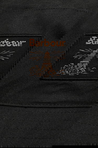 Шапка Barbour Barbour Field Wax Bucket Hat Черно | MHA0921SG91, 1
