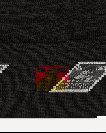 Шапка Ben Davis Logo Knit Beanie Черно | BEN9295 001, 4