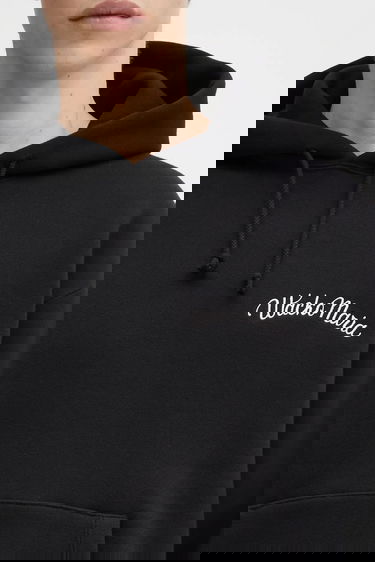 Суитчър WACKO MARIA Cotton Hoodie with Application Черно | 25FW.WMC.SS06, 3