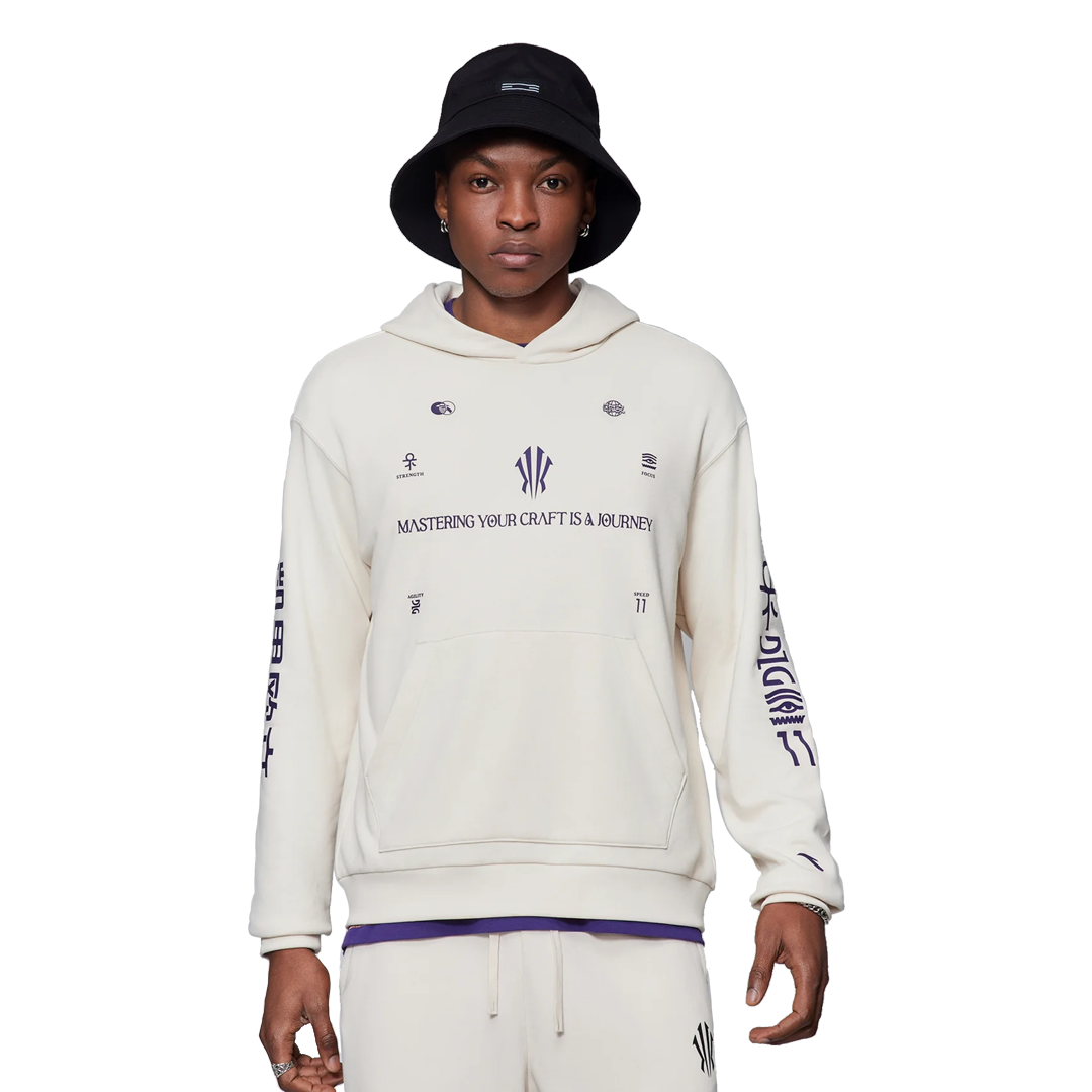 Суитчър ANTA KAI 1 Graphic Print Hoodie Бежово | 8724B1709-1, 0