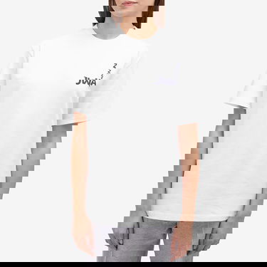 Тениска JW Anderson Back Print T-Shirt in White, Size Large Бяло | JT0285-PG1510-001, 2