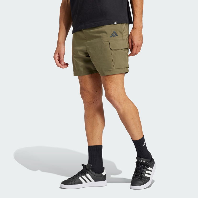 Къси панталони adidas Performance Cargo Chelsea Shorts Зелено | JD1827