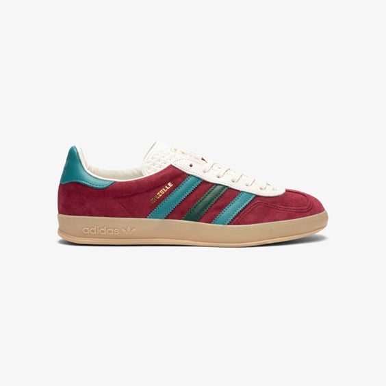 Кецове и обувки adidas Originals Gazelle Indoor Collegiate Burgundy Arctic Fuchsia Бургунди | IG4996, 1
