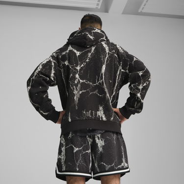 Суитчър Puma Hoops x Lafrancé Written in Chrome Full-Zip Hoodie Черно | 630776_01, 3