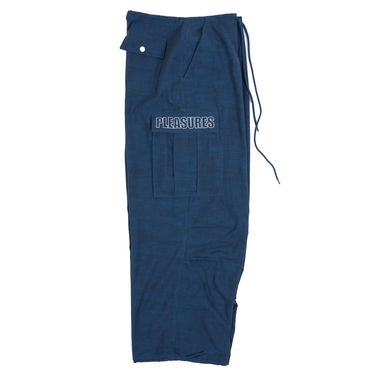Карго панталони Pleasures Visitors Wide Fit Cargo Pants Тъмно синьо | P23F012-NAVY, 8