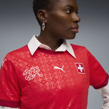 Фланелка Puma Switzerland Women's National Team 2025 Home Jersey Червено | 782183_10, 5