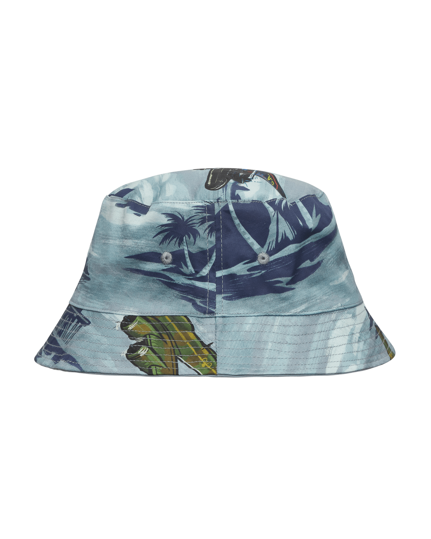Шапка General Admission Santa Monica Airlines Bomber Plane Bucket Hat Тюркоазено | SMA11 MULTI, 1