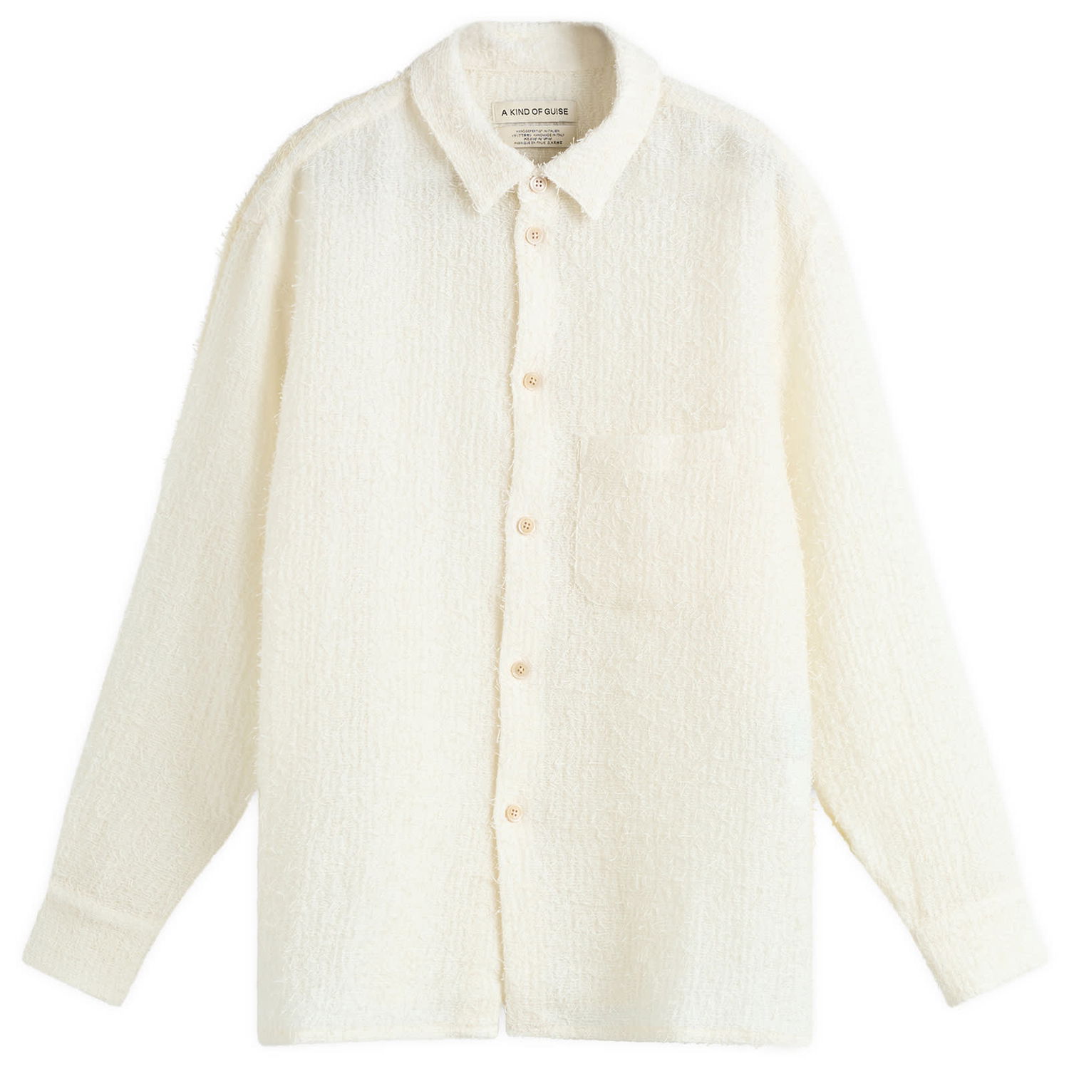 Риза A Kind of Guise Gusto Shirt Бяло | 107-14602-002, 1
