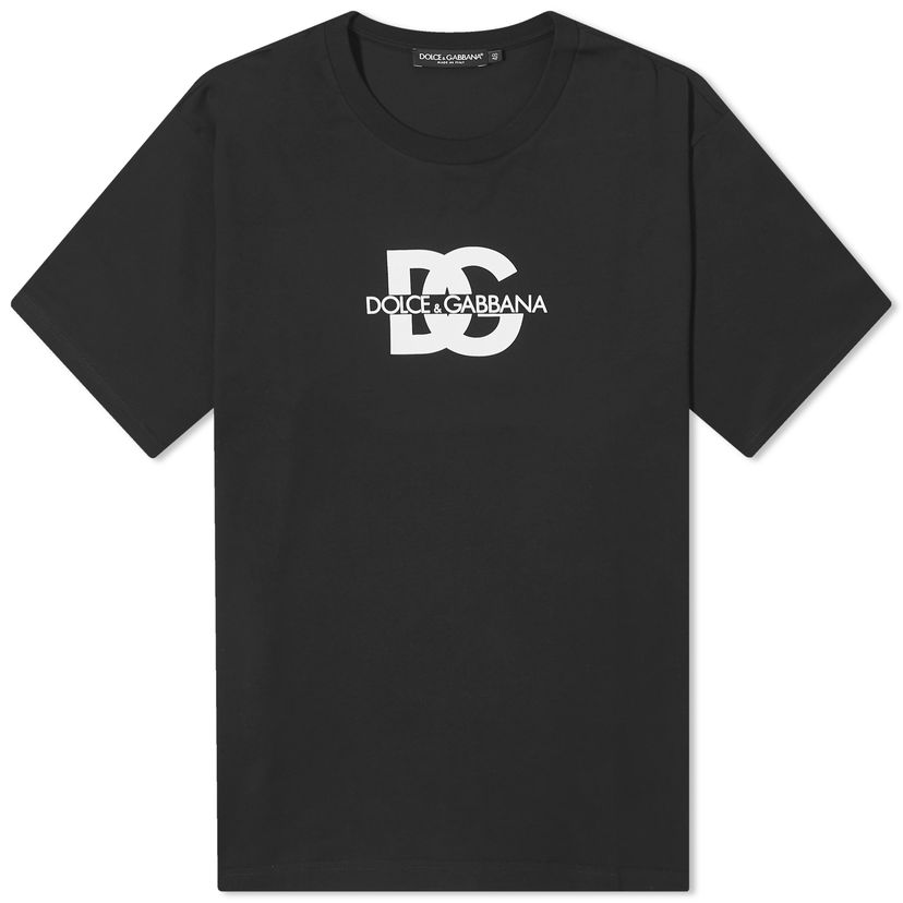 Тениска Dolce & Gabbana D&G Logo T-Shirt Черно | G8PN9TG7M1C-N0000