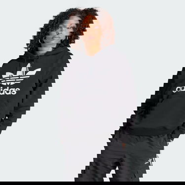 Суитчър adidas Originals Trefoil Hoodie Черно | IK4058, 0