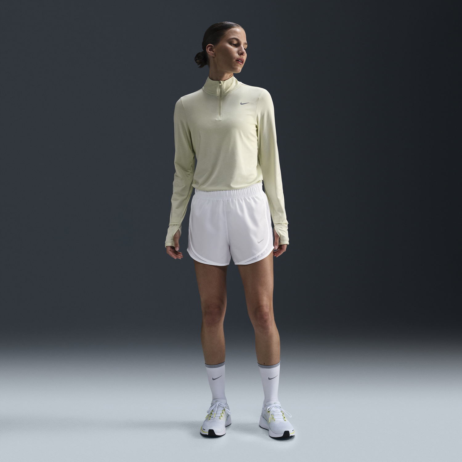 Къси панталони Nike Tempo Dri-FIT Mid-Rise Running Shorts with Liner Зелено | HM6096-100, 0