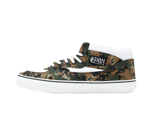 Скеитбординг Vans Half Cab Supreme x CDG Digi Camo Olive Кафяво | VN0VFD9OS