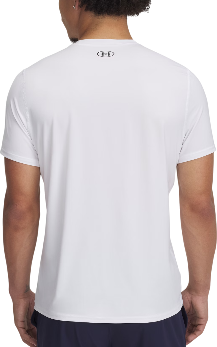 Тениска Under Armour Under Armour HeatGear Fitted T-Shirt Бяло | 6000939-100, 1