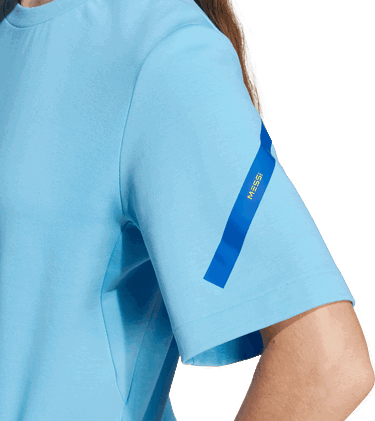 Тениска adidas Performance MESSI ZNE T-Shirt Синьо | KB2123, 2