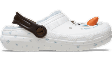 Кецове и обувки Crocs Kids' Disney Frozen Olaf Lined Clogs Бяло | 210234-90H, 0