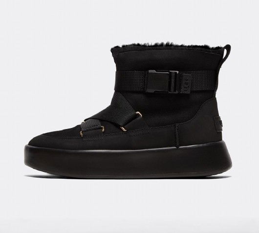 Кецове и обувки UGG Boom Buckle Boots Черно | 1104616-BLK