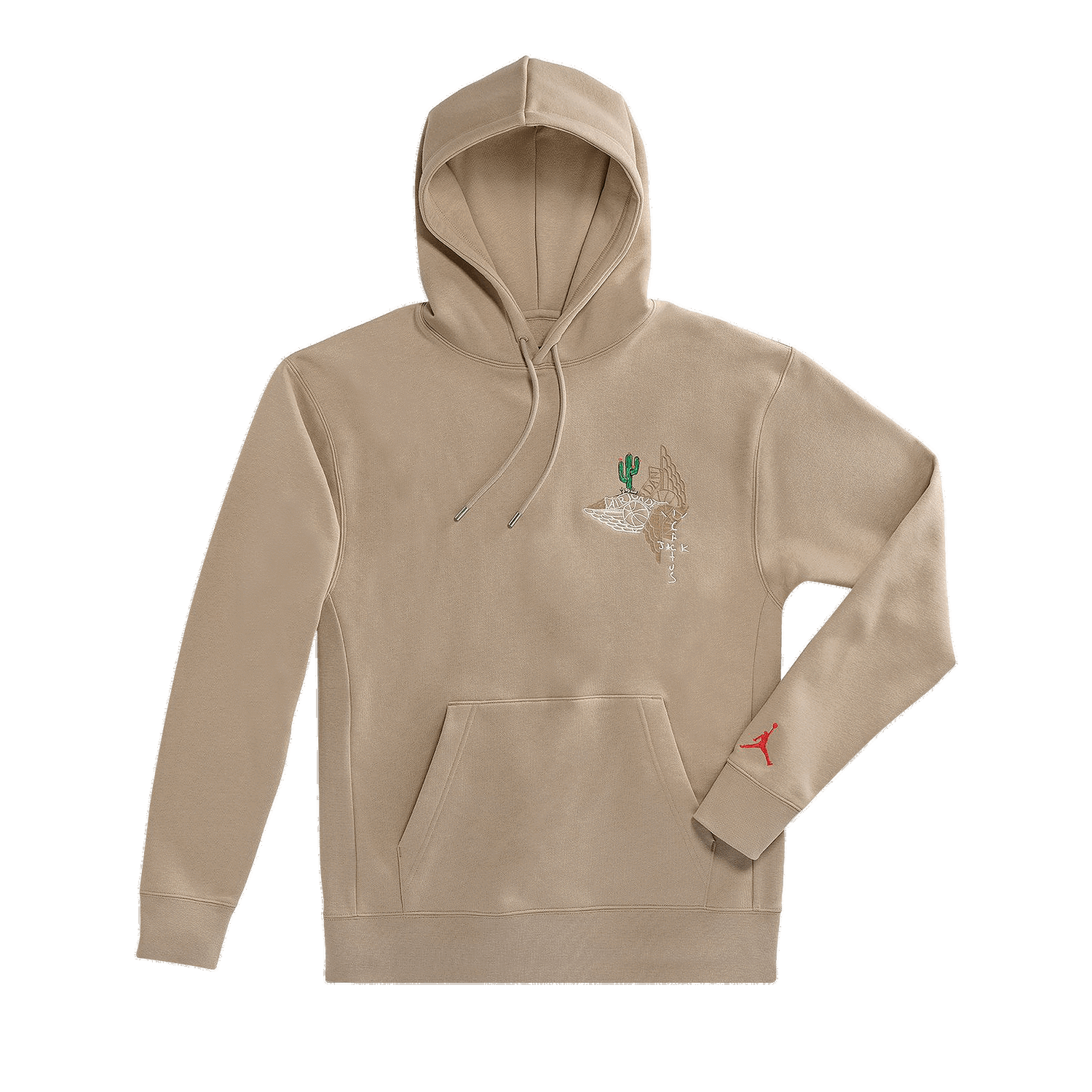 Суитчър Cactus Jack by Travis Scott Jordan x Pullover Hoodie Бежово | CZ0162 247, 0