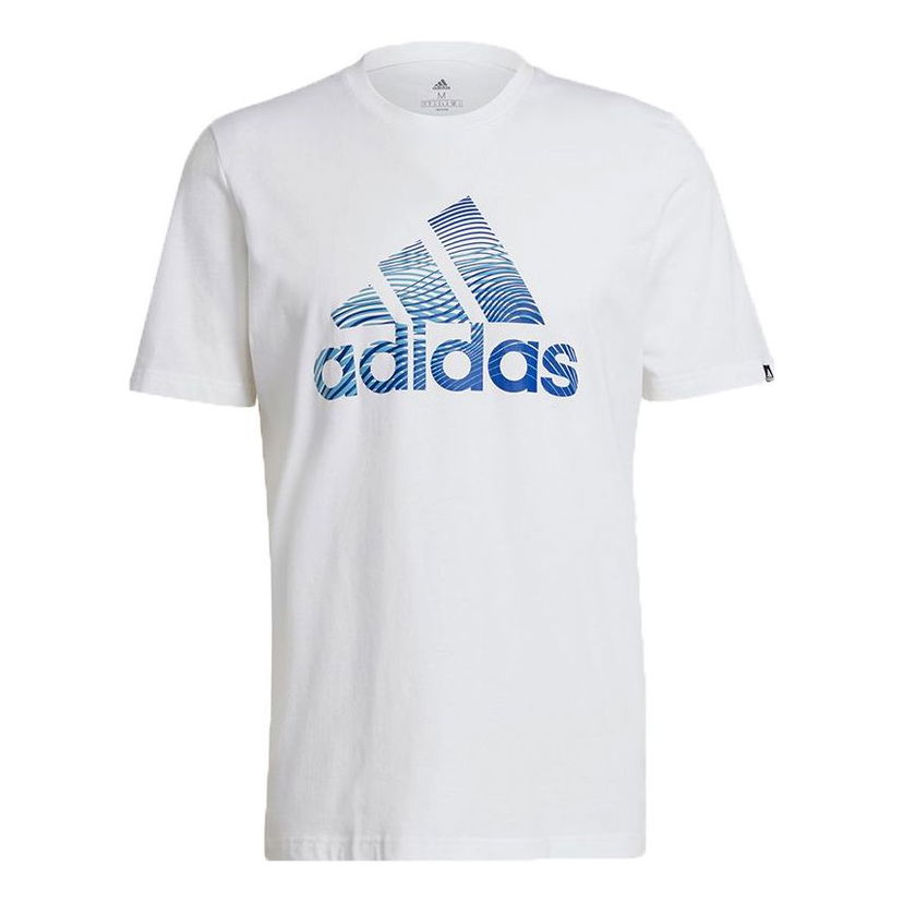 Тениска adidas Originals Alphabet Logo Graphic Sports T-Shirt Бяло | GL2398