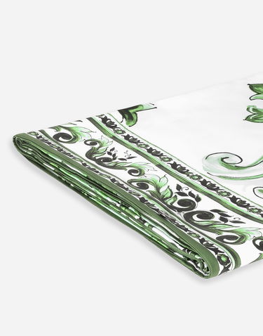 Домашен декор Dolce & Gabbana Dolce & Gabbana Cotton Sateen Duvet Cover Зелено | TCE049TCAKFUV011, 3