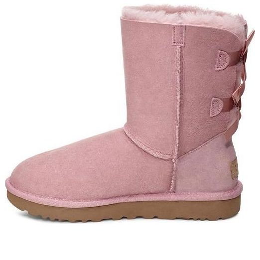 Кецове и обувки UGG Bailey Bow II 2.0 Fleece Lined Boots Розово | 1016225-PCRY
