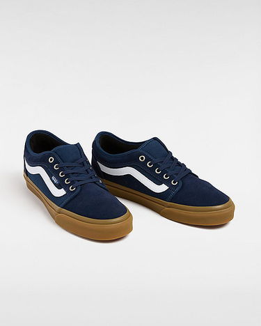 Кецове и обувки Vans Skate Chukka Low Sidestripe Shoes (navy/gum) Unisex Blue, Size 2.5 Тъмно синьо | VN0A2Z3QNGM, 1