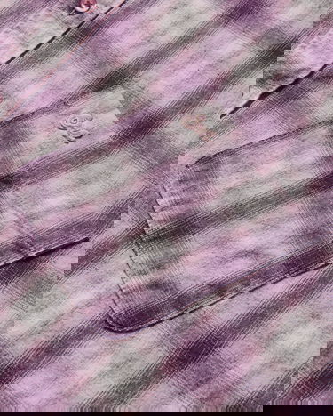 Риза ERL Plaid Overshirt Лилаво | ERL11B003 1, 3