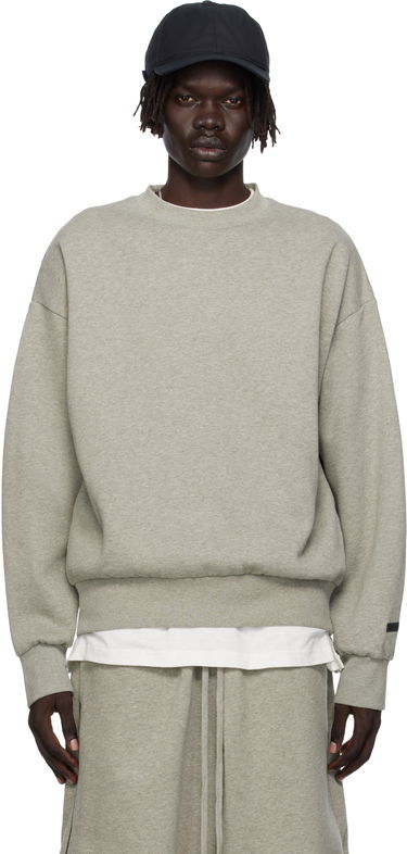 Суитчър Fear of God Fear of God ESSENTIALS Classic Fit Fleece Crewneck Sweatshirt Сиво | 192SP252045F, 0