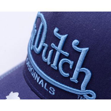 Шапка с козирка Von Dutch Von Dutch Originals Riverside Trucker Cap Синьо | VD-7030862, 4