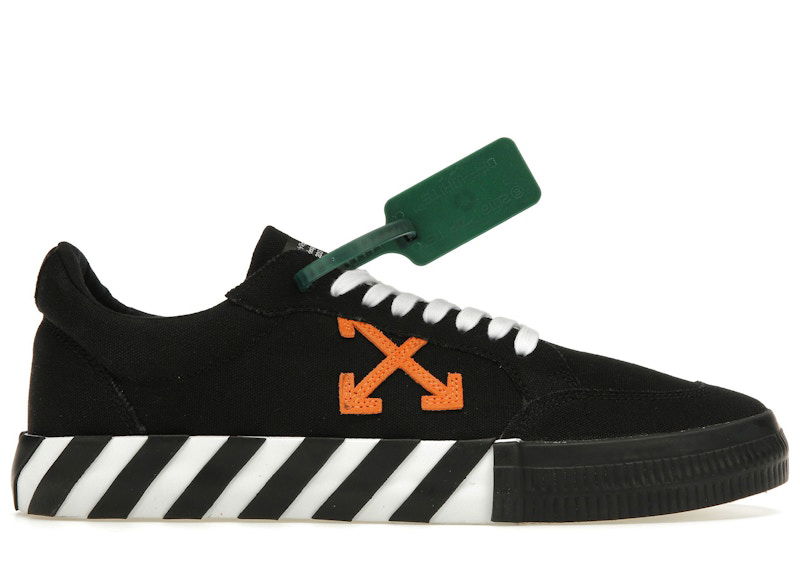 Кецове и обувки Off-White Vulc Low Top Black Orange Черно | omia085s22fab0011020, 0
