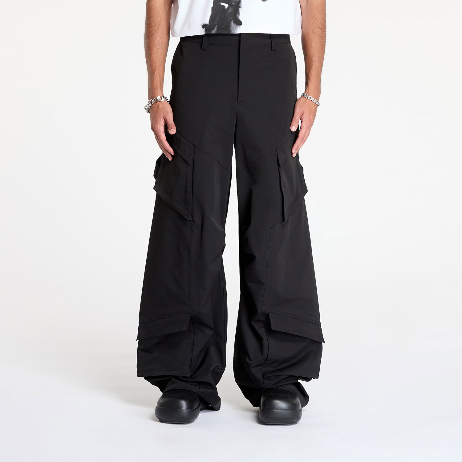 Карго панталони HELIOT EMIL Cellulae Cargo Trousers Черно | HE_M_10_160_BLK01, 0