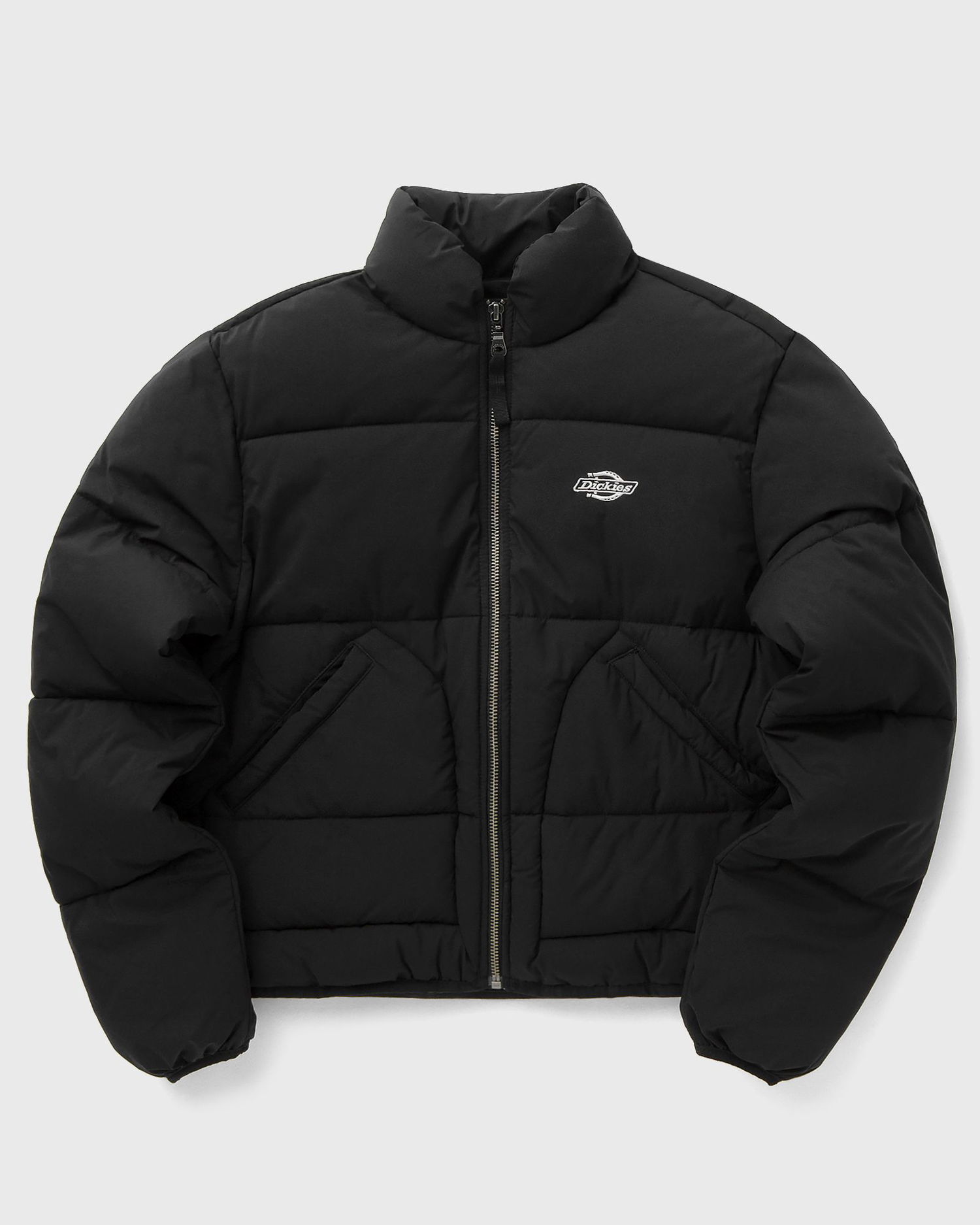 Пухо яке Dickies Cropped Quilted Puffer Jacket with Stand Collar Синьо | DK0A87OJBLK1, 1