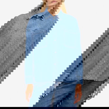 Риза Max Mara Weekend By Denim Shirt Синьо | 2425116042600-8, 2