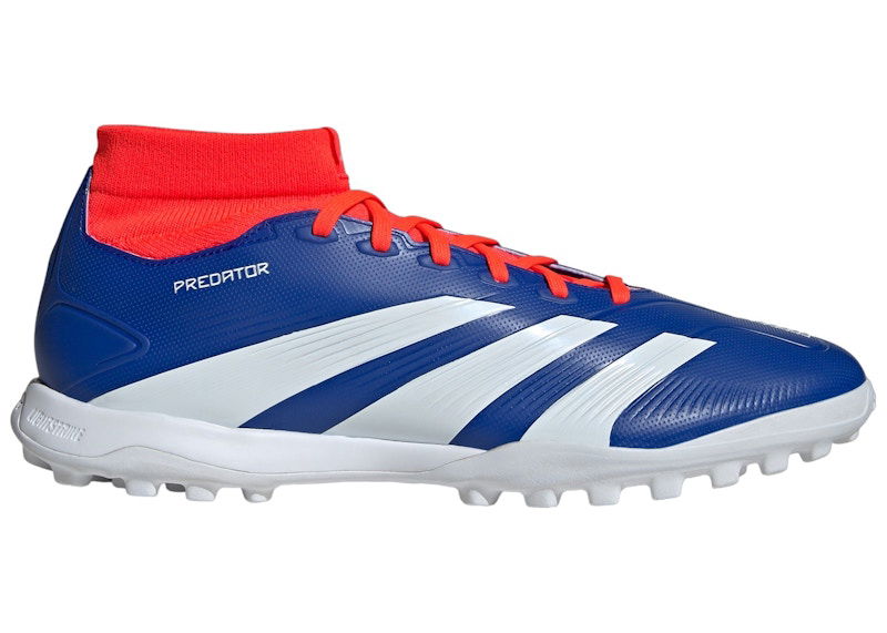 Кецове и обувки adidas Performance Predator League Mid Turf Синьо | IF6387, 0