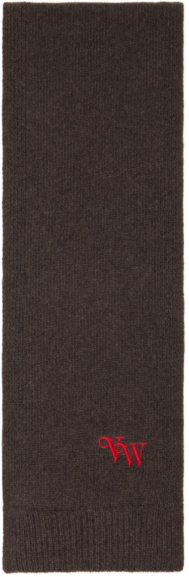 Шал Vivienne Westwood Cashmere Scarf Кафяво | 81030155-K004A-, 0