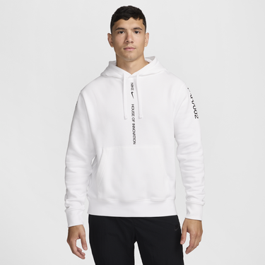 Суитчър Nike Fleece Pullover Hoodie Бяло | HJ3988-100, 4