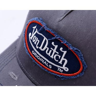 Шапка с козирка Von Dutch Von Dutch Kalmar Trucker Cap Сиво | VD-7030845, 5